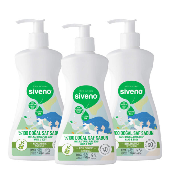 Doğal zeytinyağlı sıvı sabun - Siveno