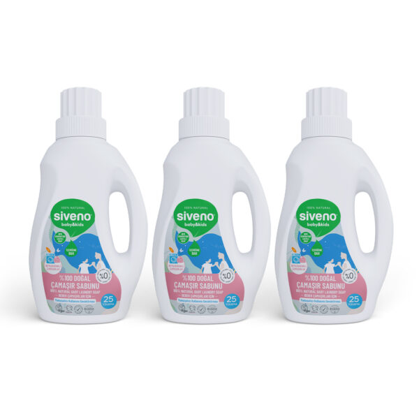 Bebek Çamaşır Sabunu 750 ml 3'lü